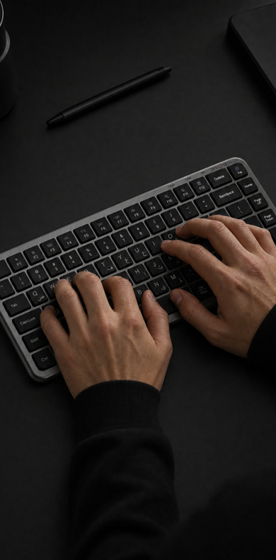 Silent Typing.