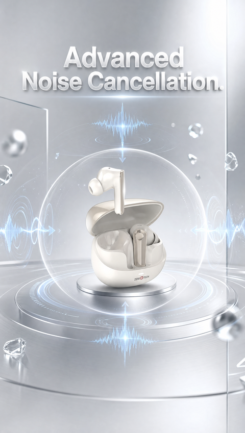 Advanced Noise Cancellation for Pure Sound.